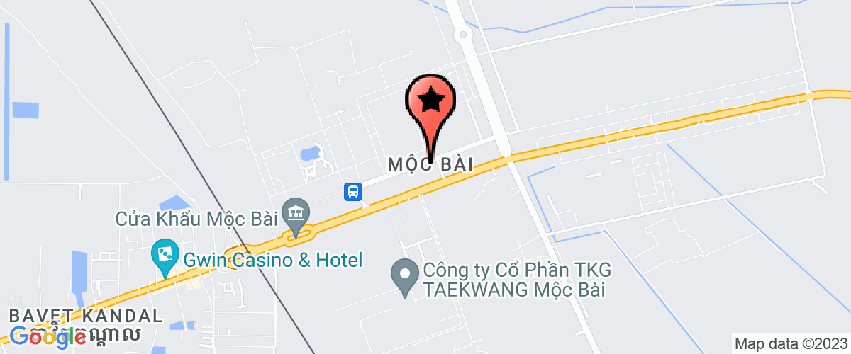 Bản đồ đến địa chỉ Công Ty Trách Nhiệm Hữu Hạn Một Thành Viên Thương Mại 168 Mộc Bài