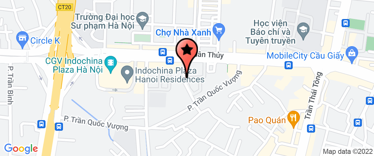 Bản đồ đến địa chỉ Công Ty TNHH Dịch Vụ Thanh Toán I.p