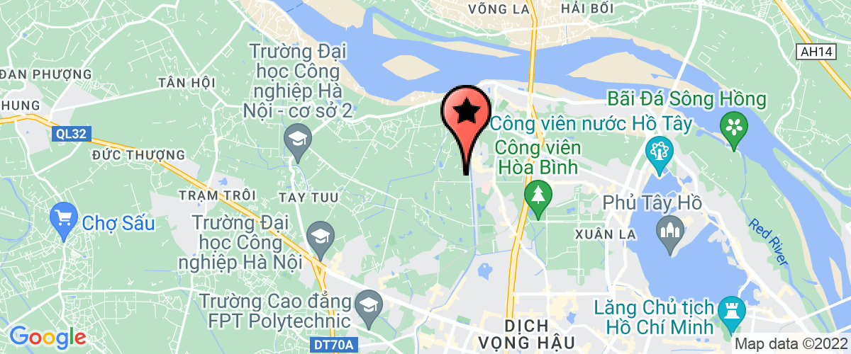 Bản đồ đến địa chỉ Công Ty TNHH Dịch Vụ Và Phát Triển Truyền Thông Hp