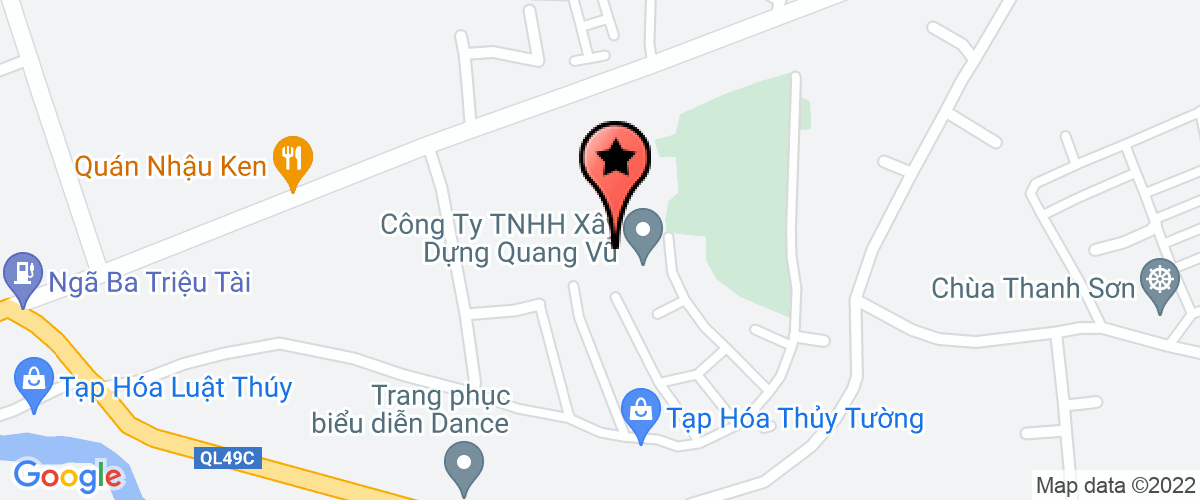 Bản đồ đến địa chỉ Công Ty Trách Nhiệm Hữu Hạn Một Thành Viên Qt Quảng Thành