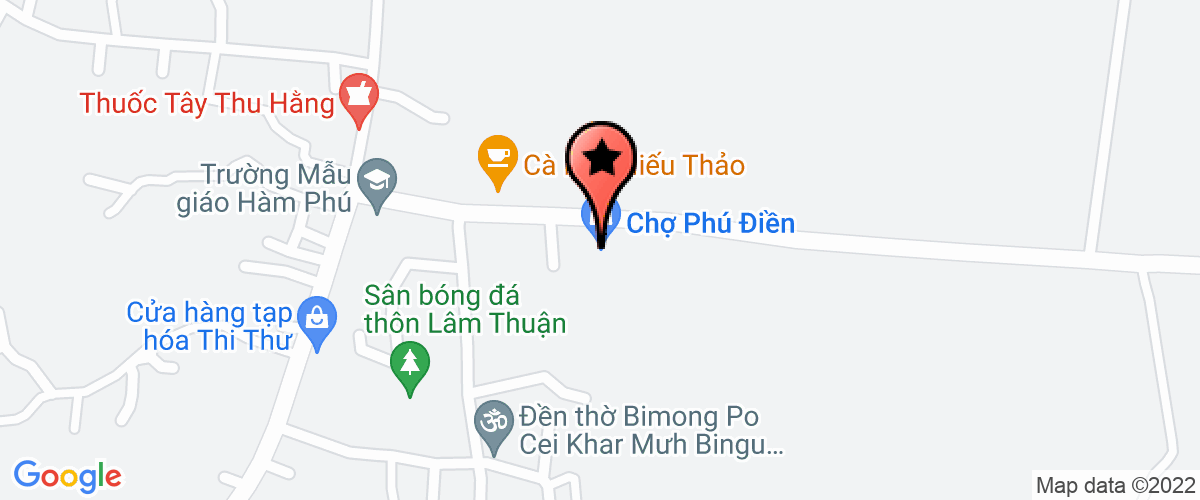 Bản đồ đến địa chỉ Trường Tiểu Học Hàm Phú 1