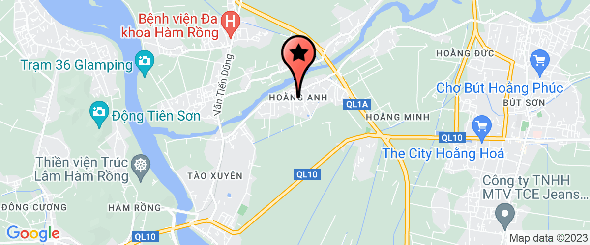 Bản đồ đến địa chỉ HTX dịch vụ điện năng xã Hoằng Anh thành phố Thanh Hóa