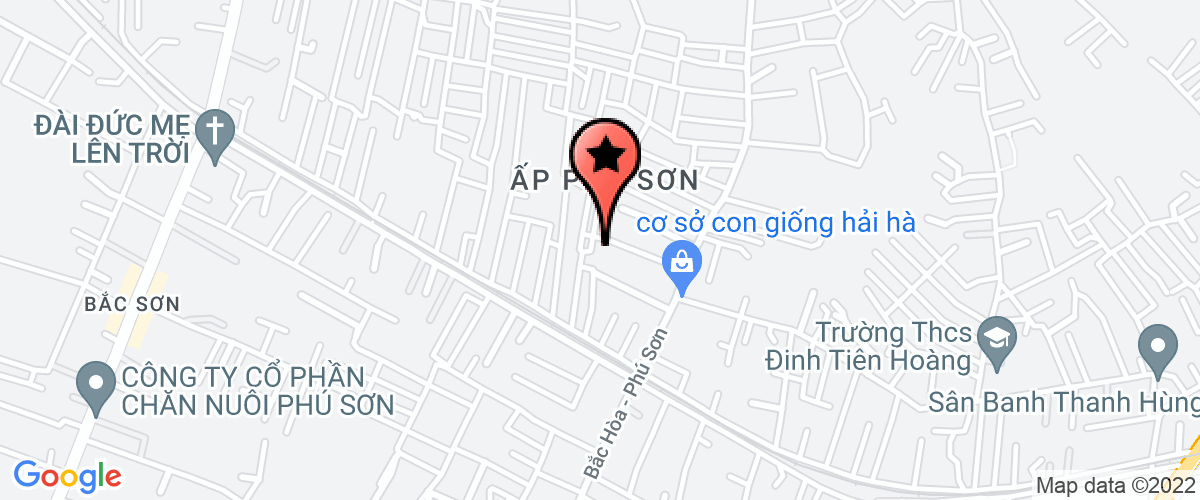 Bản đồ đến địa chỉ Công Ty TNHH Pa Ho Da