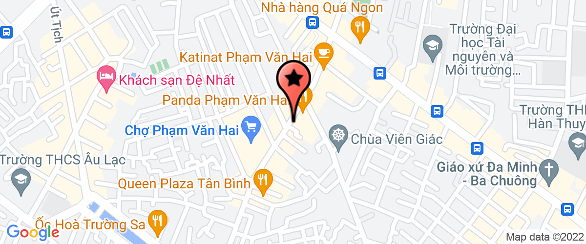 Bản đồ đến địa chỉ Công Ty TNHH Ẩm Thực Việt Hoa