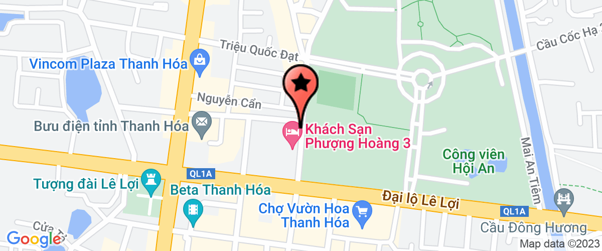 Bản đồ đến địa chỉ Công Ty TNHH Dịch Vụ In Hóa Đơn Điện Tử Hilo Thanh Hóa