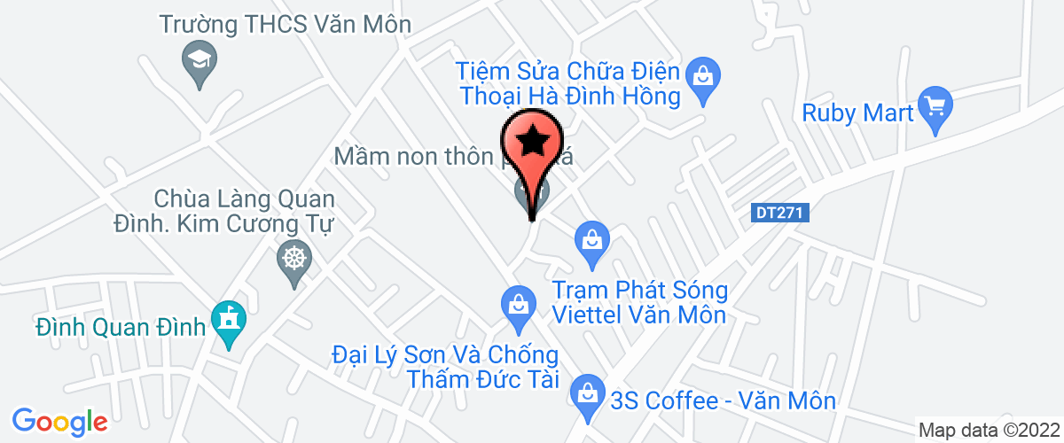 Bản đồ đến địa chỉ Công Ty TNHH H2d Bắc Ninh