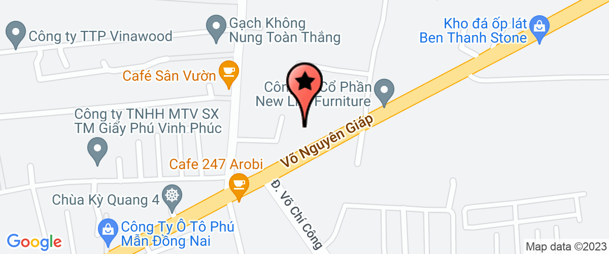 Bản đồ đến địa chỉ Chi Nhánh Công Ty TNHH Gạch Không Nung Long Thành