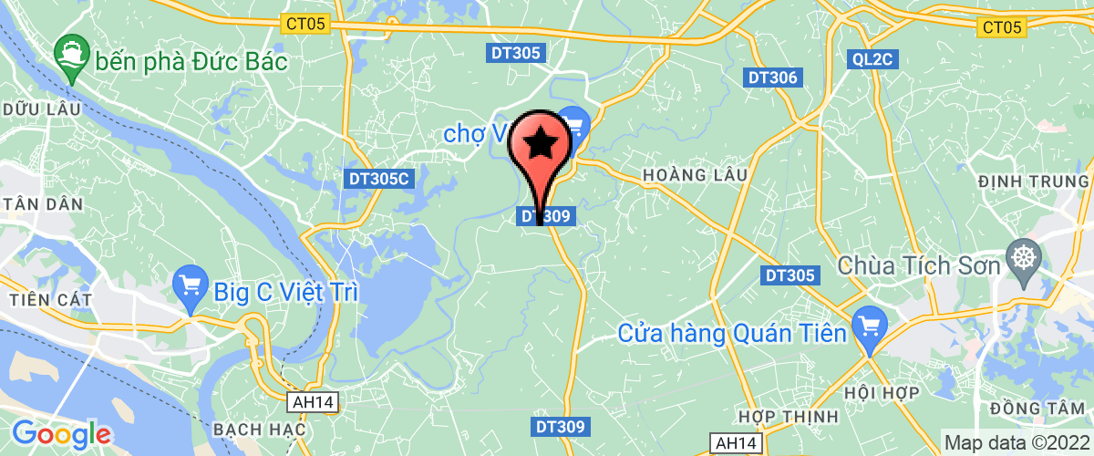 Bản đồ đến địa chỉ Công Ty TNHH May Mặc Chung Thành