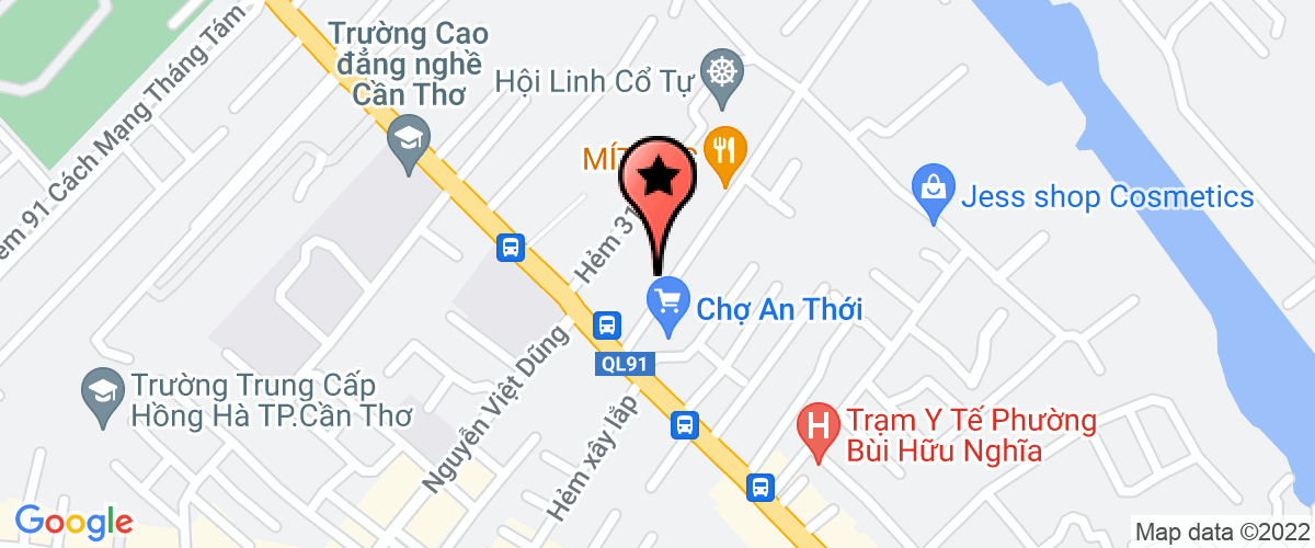 Bản đồ đến địa chỉ Công Ty Cổ Phần Tư Vấn Thiết Kế Xây Dựng Thiên Phú Định