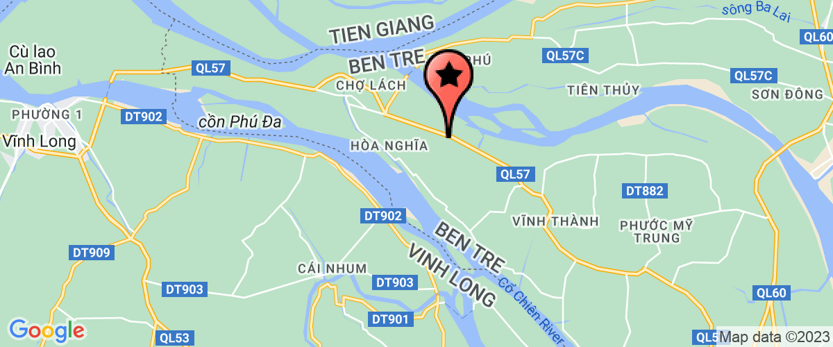 Bản đồ đến địa chỉ Công Ty TNHH Một Thành Viên Xuất Nhập Khẩu May Mặc Đại Việt Hàn