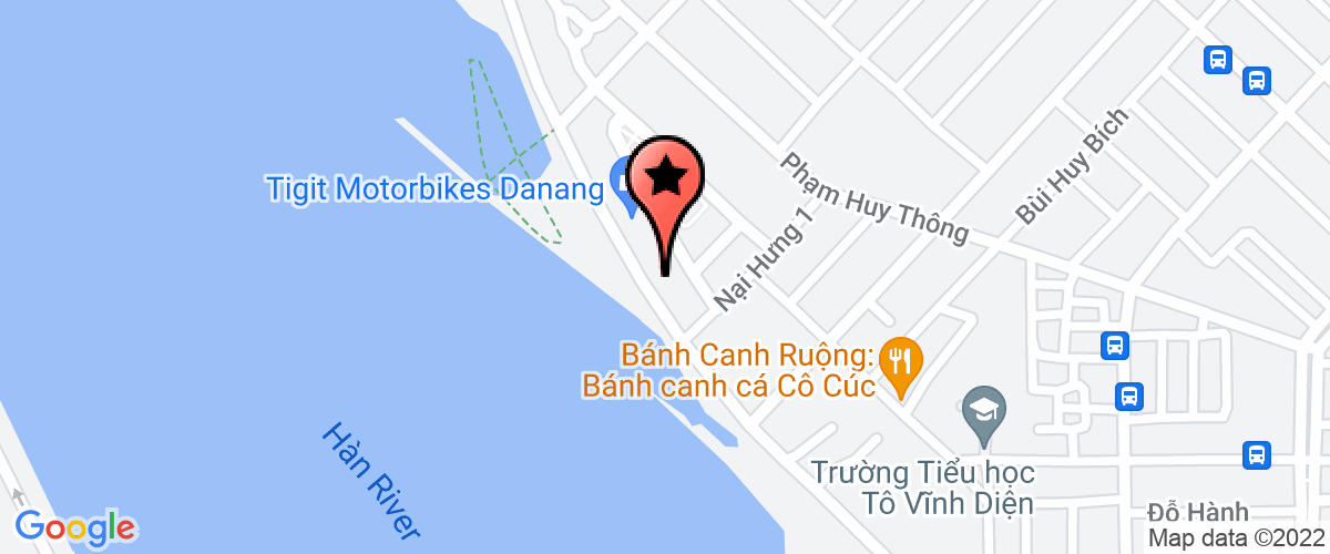 Bản đồ đến địa chỉ Công Ty TNHH MTV Xây Dựng Cily Đà Nẵng