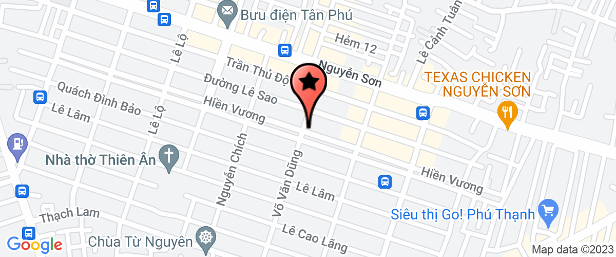 Bản đồ đến địa chỉ Cty TNHH Sản Xuất Thương Mại Tiến Sơn