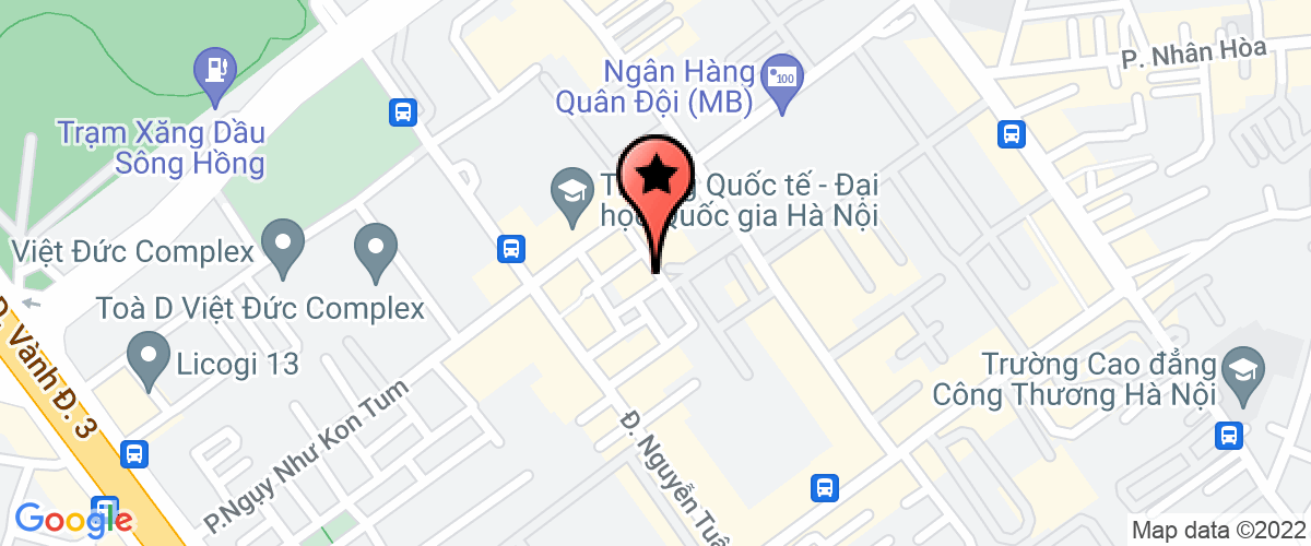 Bản đồ đến địa chỉ Công Ty TNHH Tư Vấn Giải Pháp Xây Dựng Nevo Miền Bắc