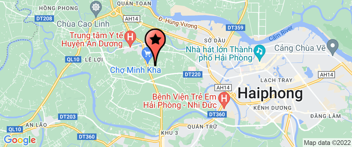 Bản đồ đến địa chỉ Công Ty Cổ Phần Đầu Tư Thương Mại Và Xây Dựng Đô Thị Phương Anh