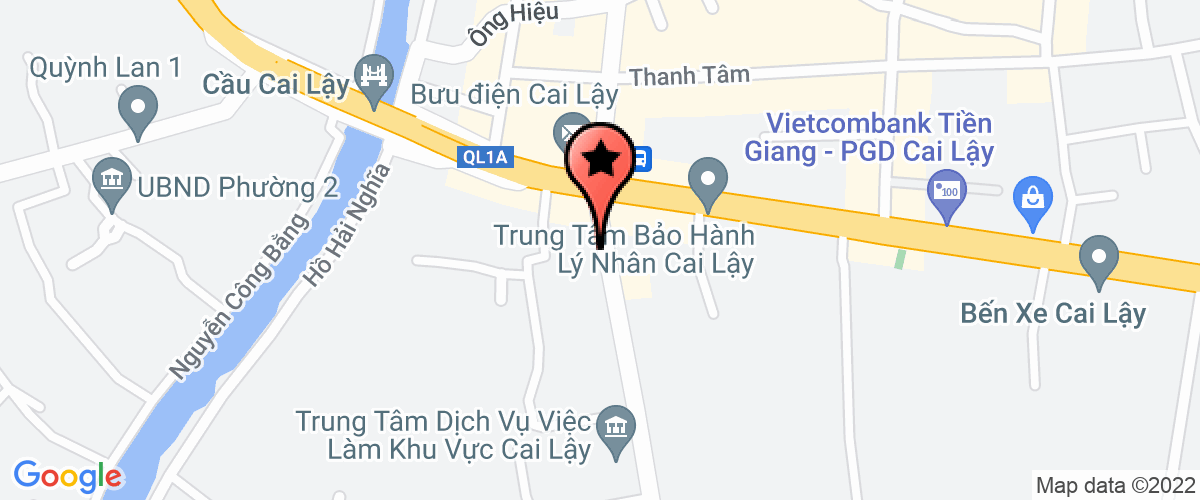 Bản đồ đến địa chỉ Công Ty TNHH Một Thành Viên Trần Nguyễn P Và F