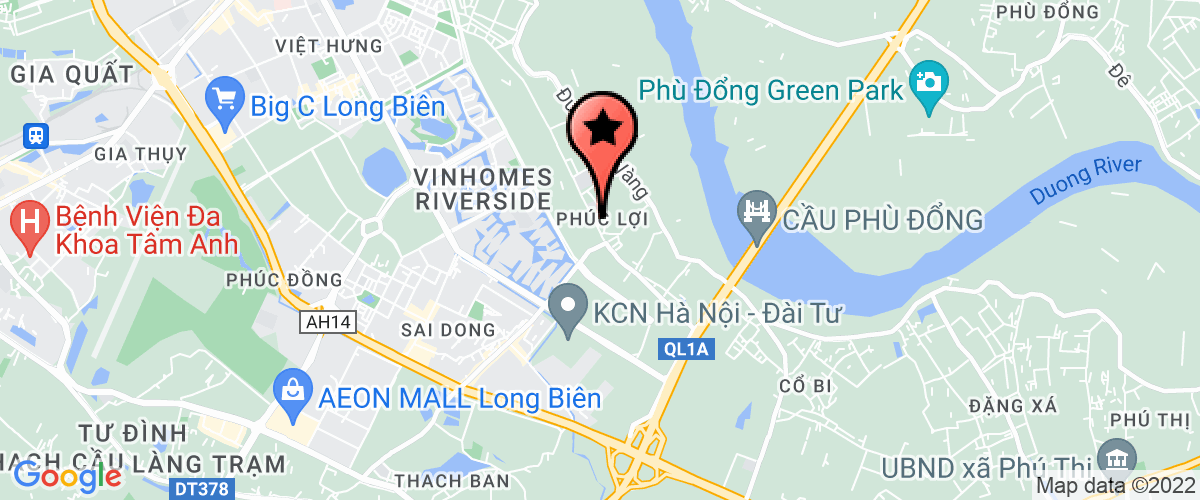 Bản đồ đến địa chỉ Công Ty TNHH Kinh Doanh Tổng Hợp Minh Gia Huy Vina