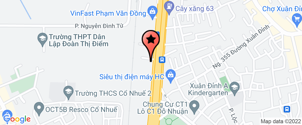 Bản đồ đến địa chỉ Công Ty Cổ Phần ô Tô Nhật Quang