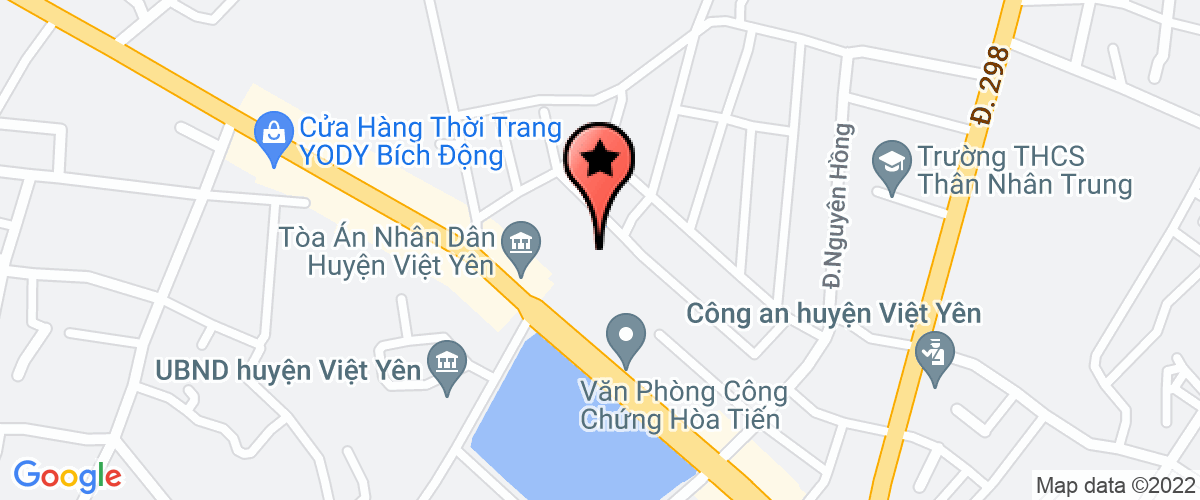 Bản đồ đến địa chỉ Công Ty TNHH Ngọc Anh Bắc Giang