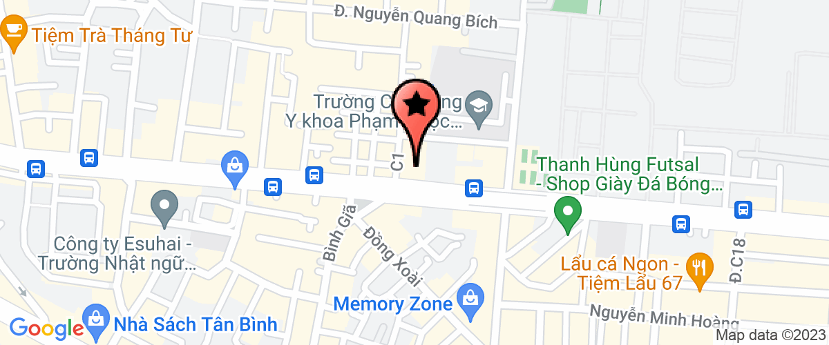 Bản đồ đến địa chỉ Công Ty TNHH Một Thành Viên Xuất Nhập Khẩu Trung Thái
