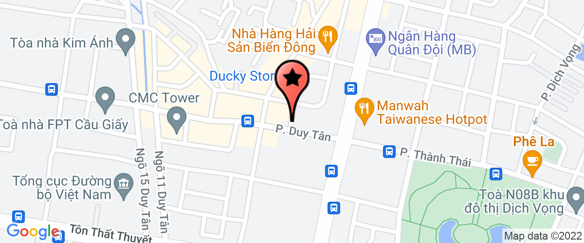 Bản đồ đến địa chỉ Công Ty TNHH 12c Việt
