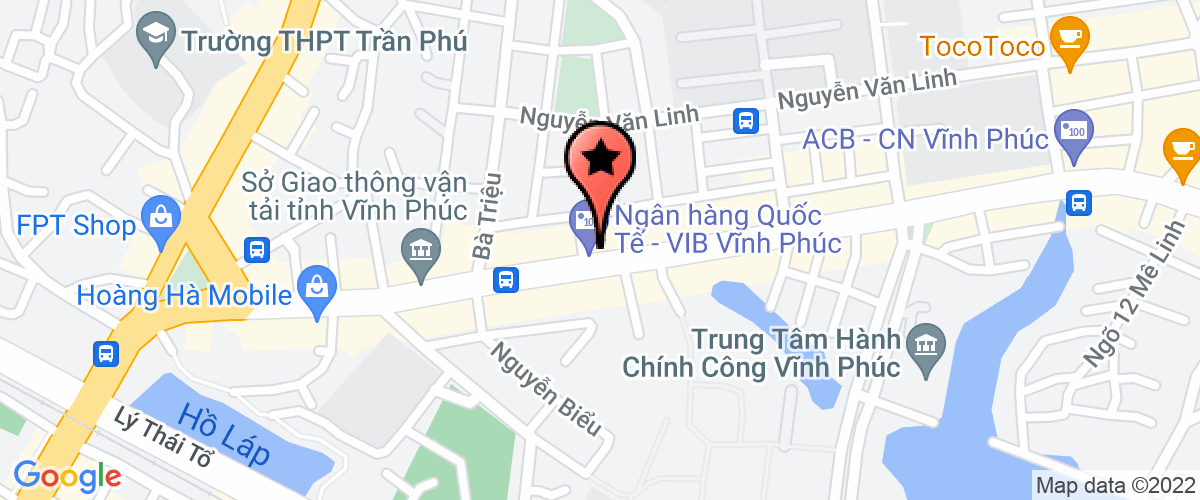 Bản đồ đến địa chỉ Công ty TNHH một thành viên Hà Anh