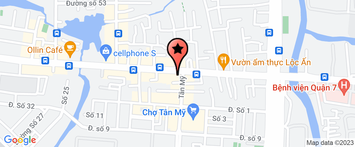 Bản đồ đến địa chỉ Chi Nhánh Thành Phố Hồ Chí Minh 5 - Công Ty Thông Tin Di Động  - Loại Hình Doanh Nghiệp: Công Ty Tnh
