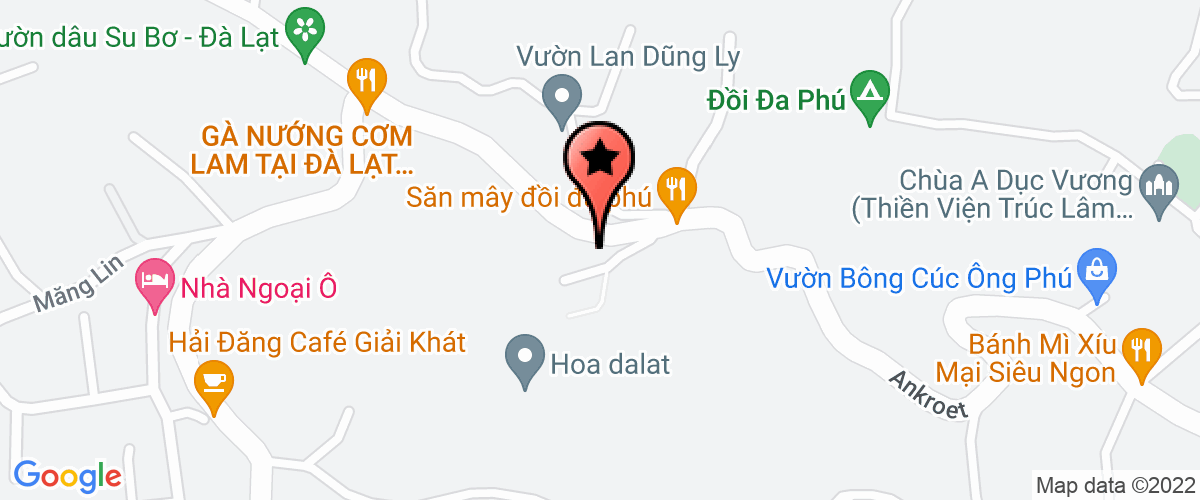 Bản đồ đến địa chỉ Công Ty TNHH Bệnh Viện LD Điều Dưỡng - Phục Hồi Chức Năng - Chăm Sóc Tim Mạch - TT Lão Khoa Đà Lạt