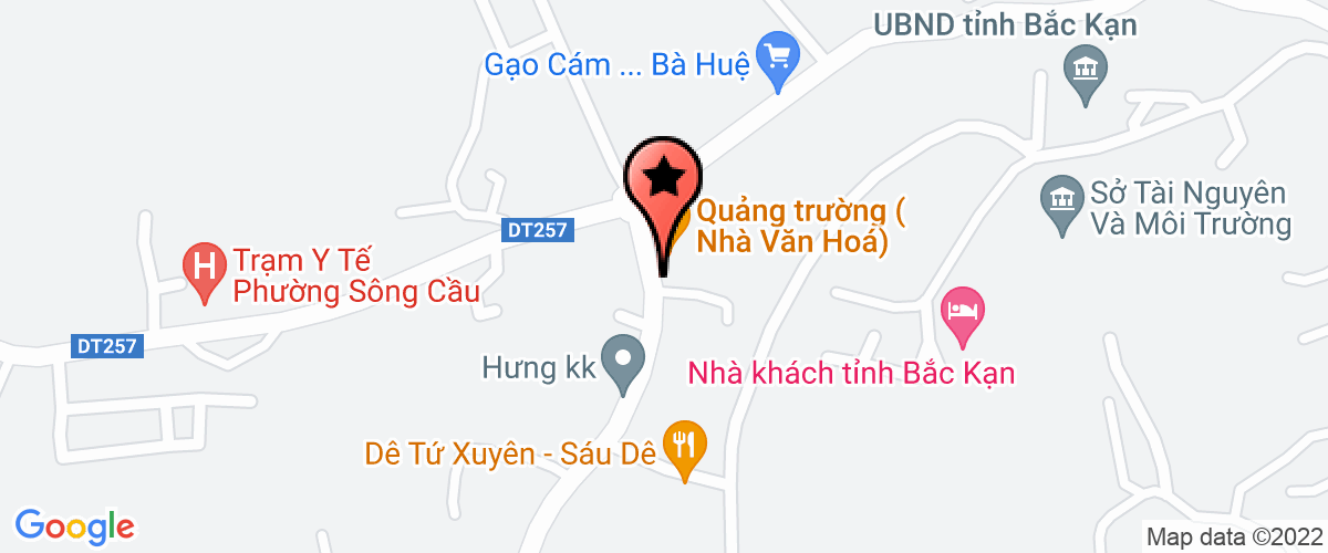 Bản đồ đến địa chỉ Doanh Nghiệp Tư Nhân Kiên Trung Bắc Kạn