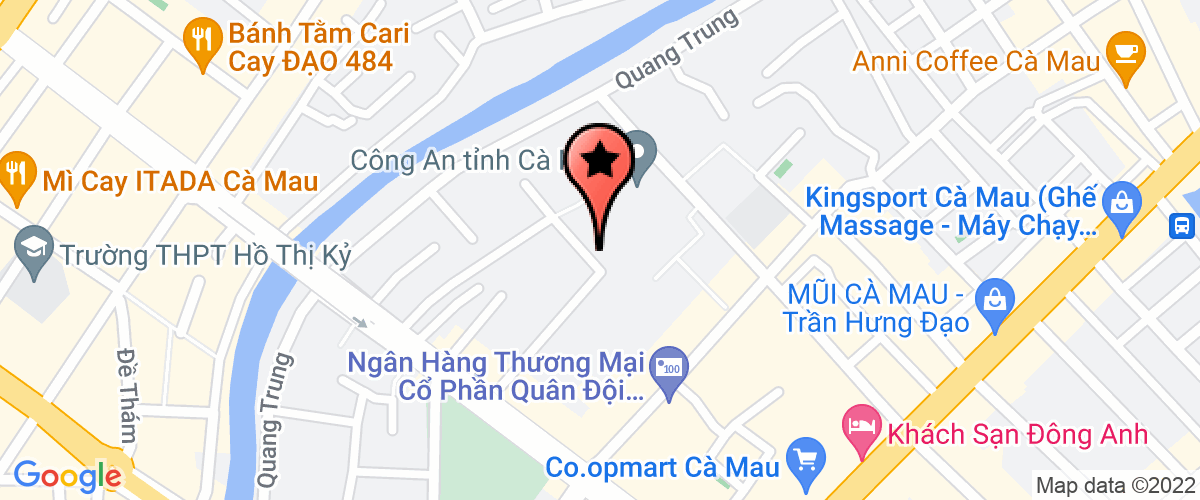 Bản đồ đến địa chỉ Công Ty TNHH Xuất Nhập Khẩu K&v
