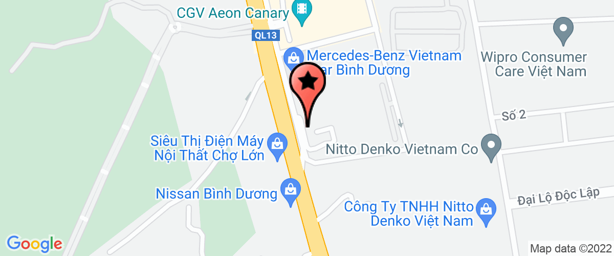 Bản đồ đến địa chỉ Công Ty TNHH Một Thành Viên Phòng Khám Chuyên Khoa Nội Vĩnh Thừa