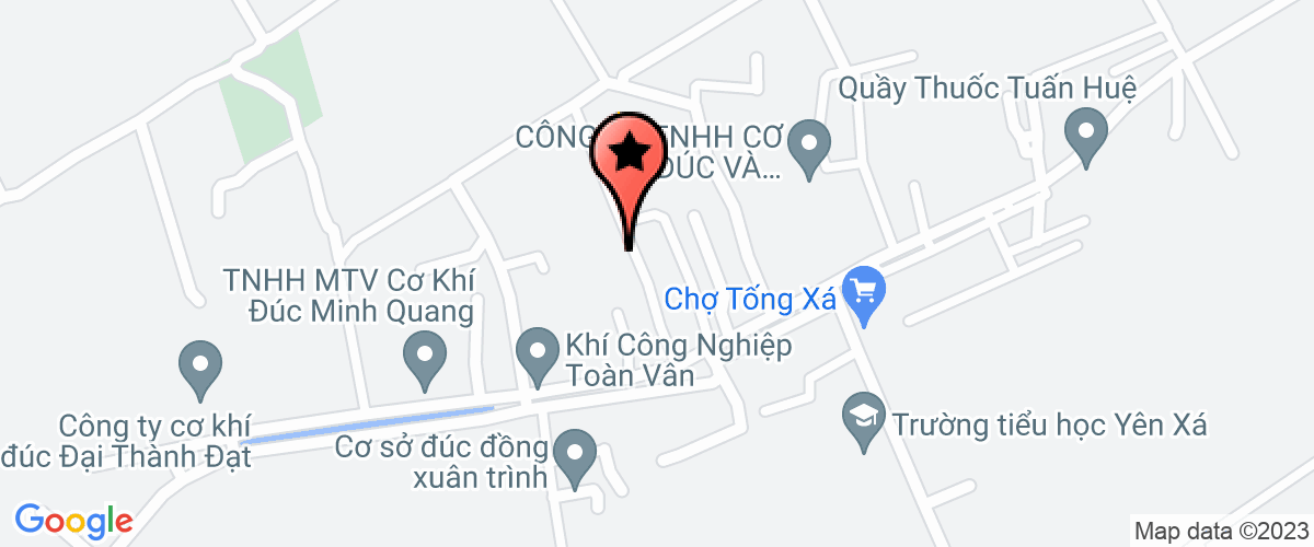 Bản đồ đến địa chỉ Công ty TNHH một thành viên cơ khí đúc Minh Quang