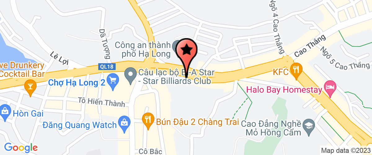 Bản đồ đến địa chỉ Chi Nhánh Công Ty Cổ Phần Dịch Vụ Thương Mại Và Vận Tải Lạc Việt Tại Quảng Ninh