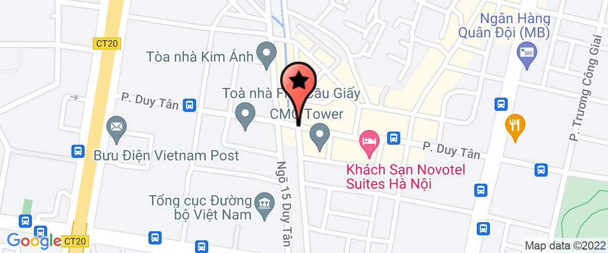 Bản đồ đến địa chỉ Công Ty TNHH B - Tek Duy Tân