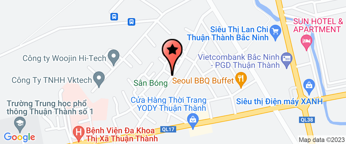 Bản đồ đến địa chỉ Công Ty TNHH Một Thành Viên Dịch Vụ Thương Mại Và Phát Triển Nhân Lực Phú Cường - Văn Phòng Đại Diện