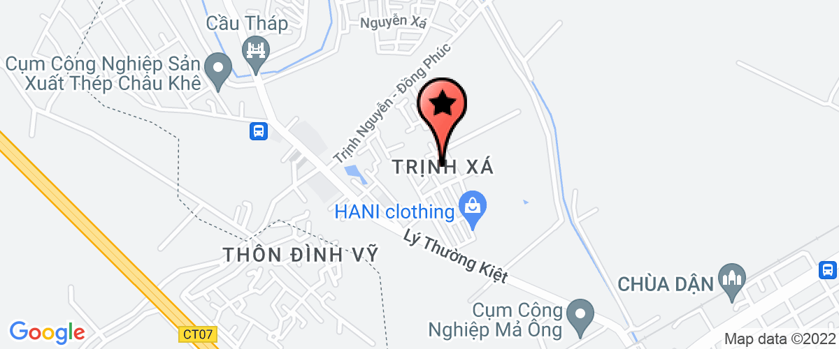 Bản đồ đến địa chỉ Công Ty TNHH Thép Thịnh Tân Vượng