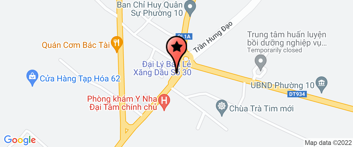 Bản đồ đến địa chỉ Công Ty Cổ Phần Chế Biến Thủy Sản Xuất Khẩu Vạn Thành Phong