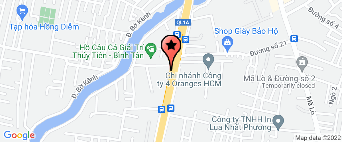 Bản đồ đến địa chỉ Công Ty TNHH Sản Xuất - Thương Mại Vĩnh Phước Thuận