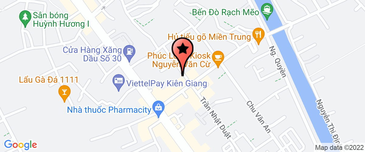 Bản đồ đến địa chỉ Công Ty Trách Nhiệm Hữu Hạn Thiên Thiên Phát Kiên Giang