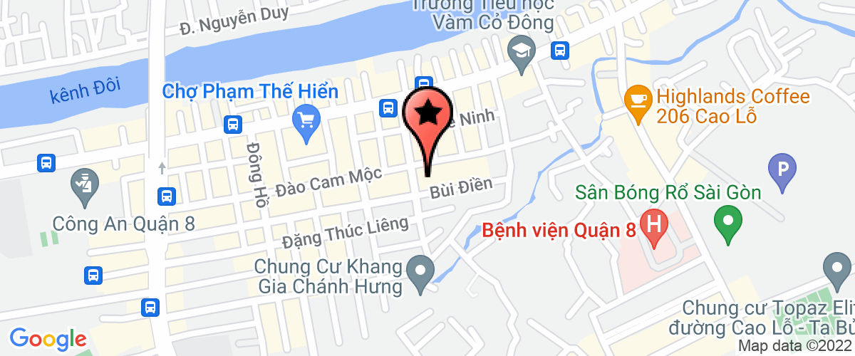 Bản đồ đến địa chỉ Công Ty TNHH Sản Xuất Thương Mại Dịch Vụ Cao Tần