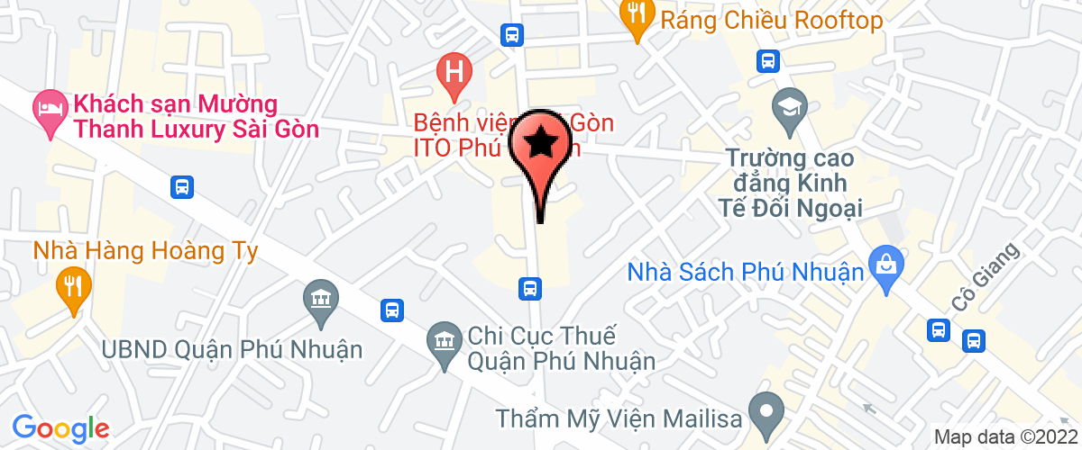 Bản đồ đến địa chỉ Công Ty TNHH Nhà Hàng Hiếu Trung
