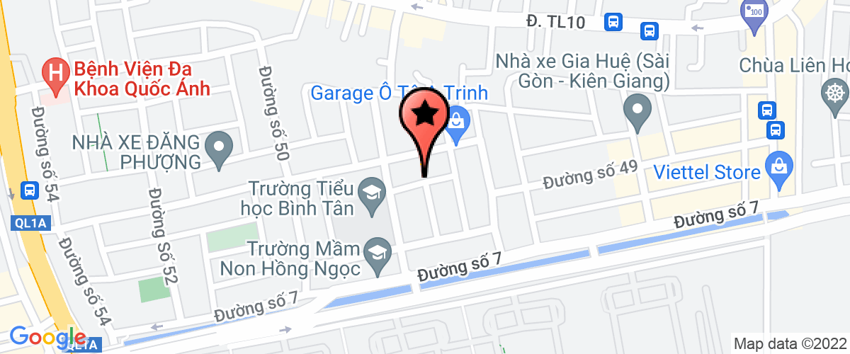 Bản đồ đến địa chỉ Cty TNHH MTV Thương Mại Dịch Vụ Thiên Tiến Phát