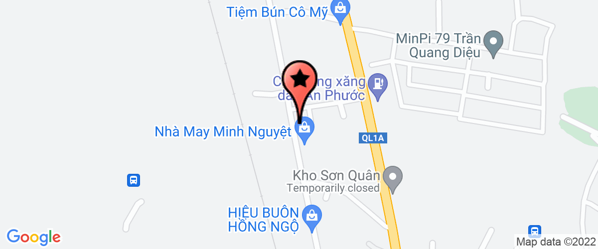 Bản đồ đến địa chỉ Công Ty TNHH Thương Mại - Dịch Vụ - Vận Tải Thảo Chung