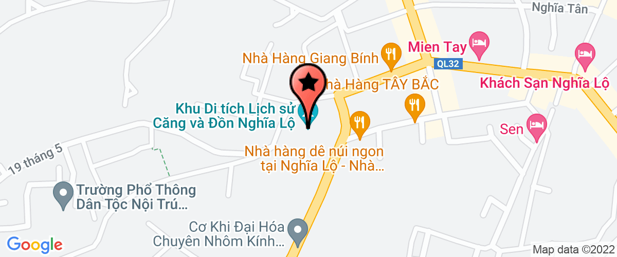 Bản đồ đến địa chỉ Công ty trách nhiệm hữu hạn Hoàng Đạt