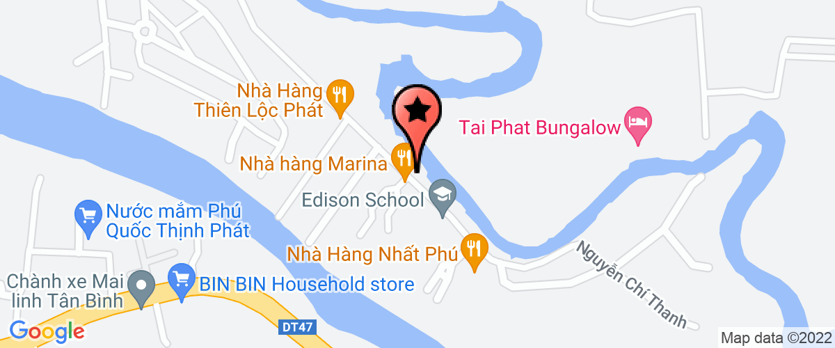 Bản đồ đến địa chỉ Công Ty Trách Nhiệm Hữu Hạn Một Thành Viên Hoa Hồng Phú Quốc