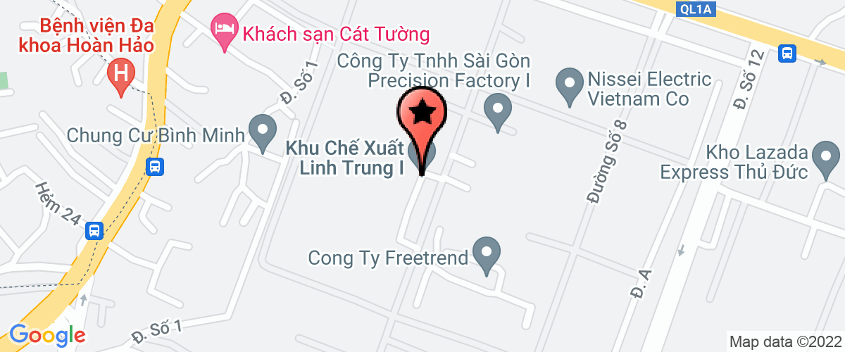 Bản đồ đến địa chỉ Cty TNHH E Won Việt Nam