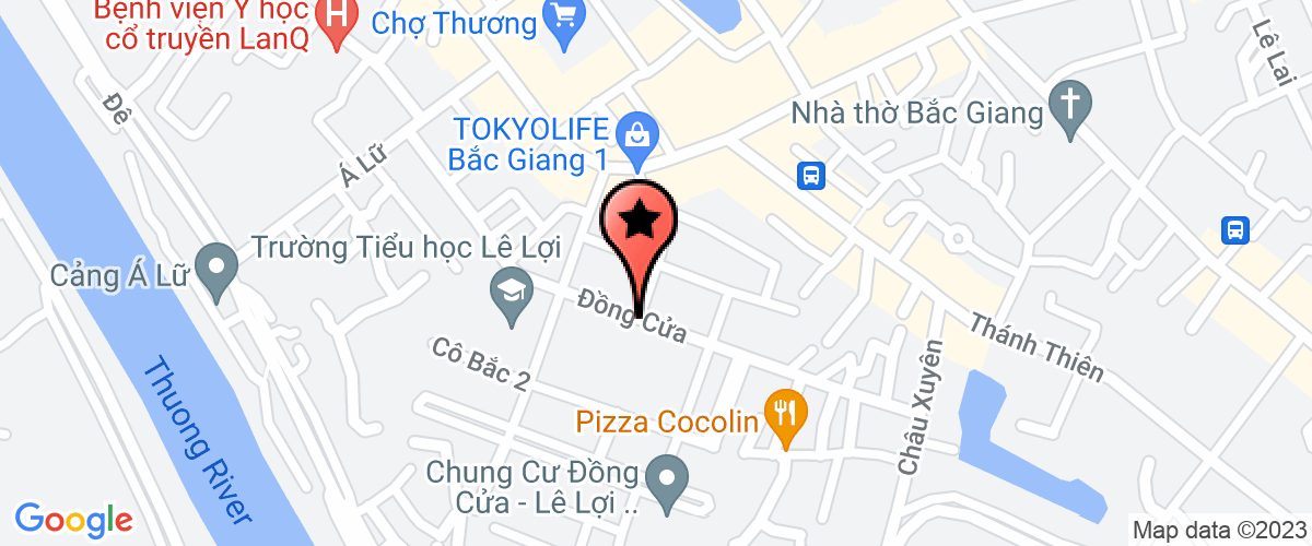 Bản đồ đến địa chỉ Công Ty TNHH MTV Địa Chính Bắc Giang