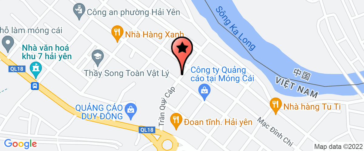 Bản đồ đến địa chỉ Công Ty TNHH Thủy Sản Cao Hùng