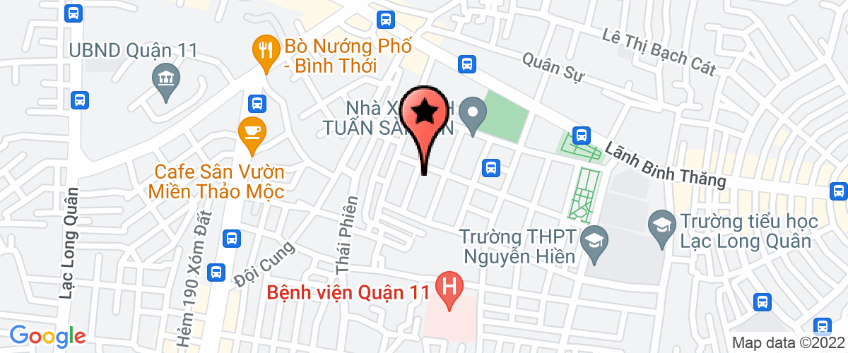 Bản đồ đến địa chỉ Công Ty Trách Nhiệm Hữu Hạn Dịch Vụ Bất Động Sản An Cư