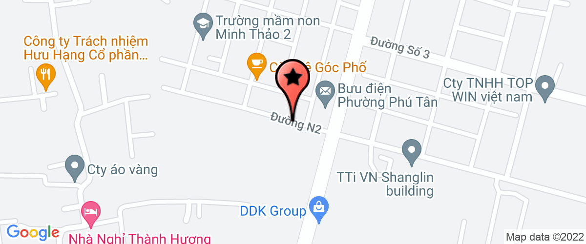 Bản đồ đến địa chỉ Công Ty TNHH MTV May Mặc Hà Thành Phát