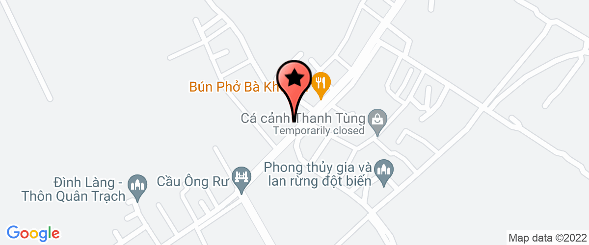 Bản đồ đến địa chỉ Công Ty TNHH Thương Mại Thái Xuyên